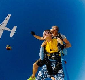 activities in sint maarten skydiving in SXM during your at the hills residence vacation rentals simpson bay sint maarten saint martin